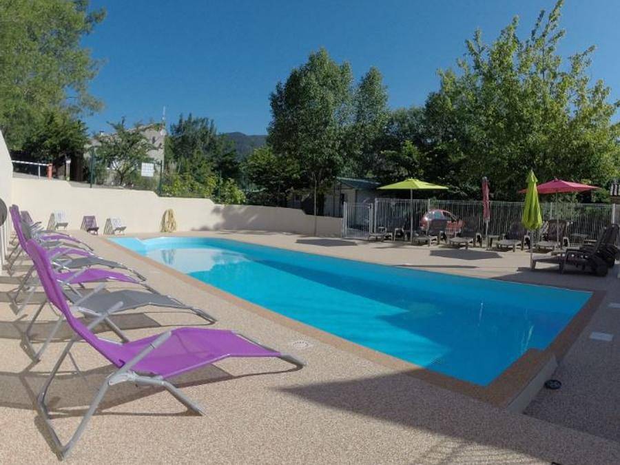 Camping des Sources - Chalet 6 personas - Samoa 35 m in Soubès, Región de Lodève
