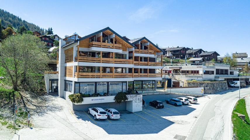 Ferienwohnung für 4 Personen, mit Balkon/Terrasse und Balkon in Chalais (Schweiz)