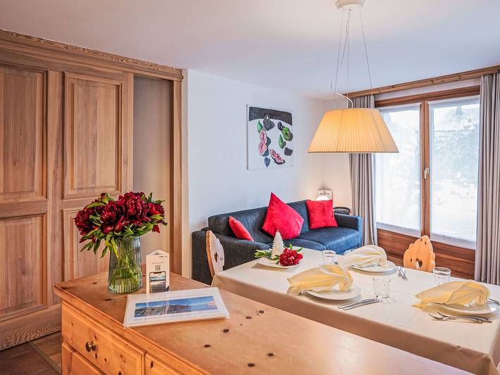 Ferienwohnung für 3 Personen, mit Garten und Terrasse in Silvaplana - 2