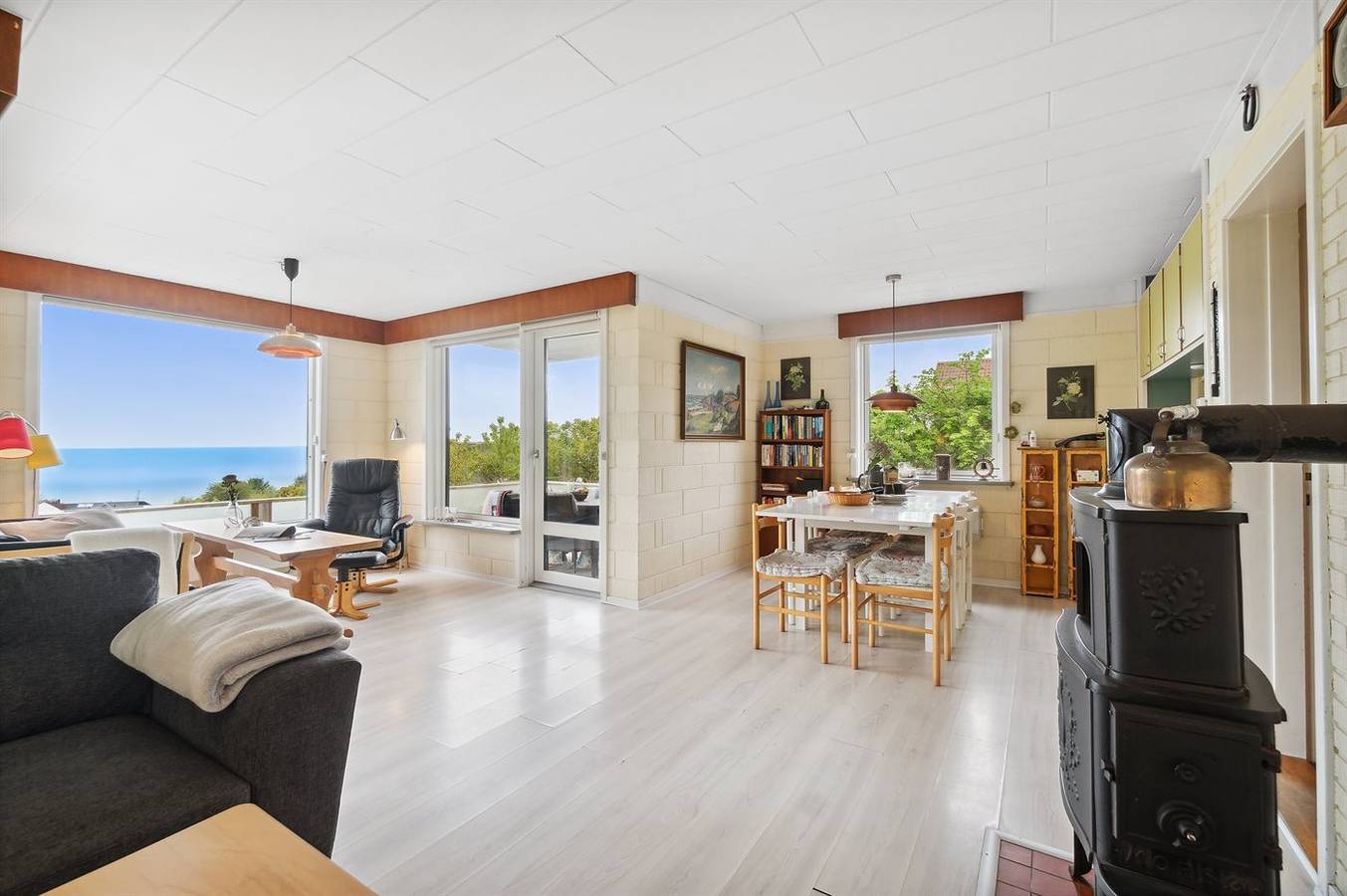 Pet friendly home in Hasle with outdoor swimming pool in Hasle, Bornholm