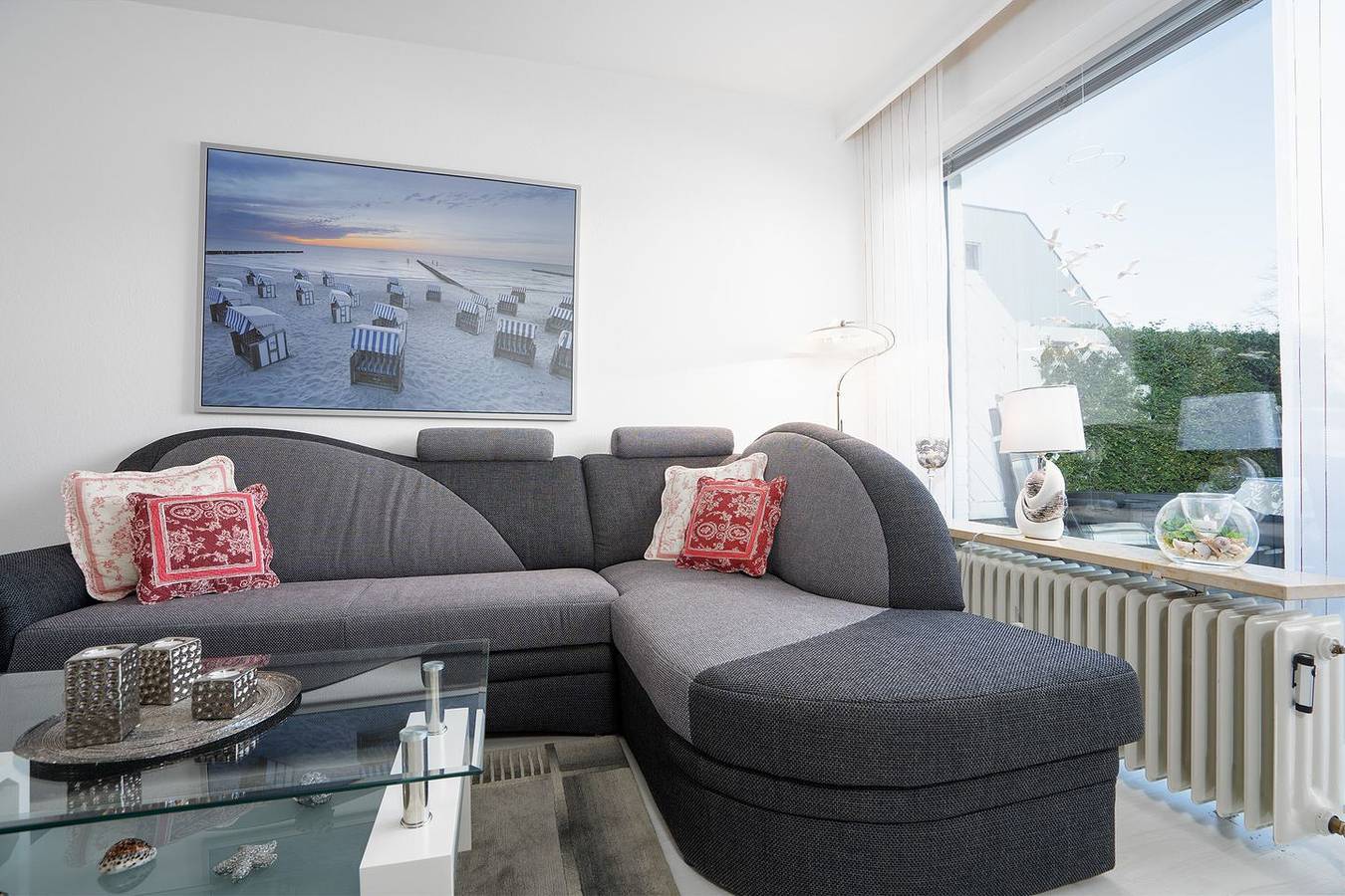 Ganze Wohnung, Ahw/002 - "Mit Teilseeblick von der Terrasse" in Themenstrände Scharbeutz, Ostholstein