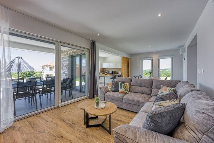 Villa pour 8 personnes, avec piscine et jardin à Selina - 3