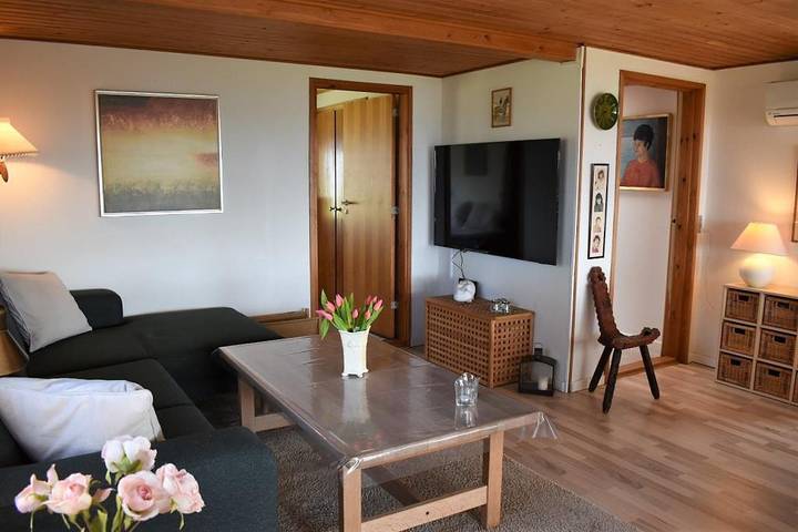 Ferienhaus 10m vom Strand mit einzigartigem Meerblick auf Fyns Hoved in Fyns Hoved, Martofte