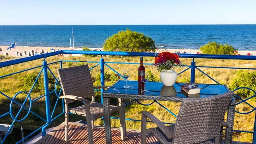 Ferienwohnung für 5 Personen, mit Sauna und Balkon sowie Whirlpool