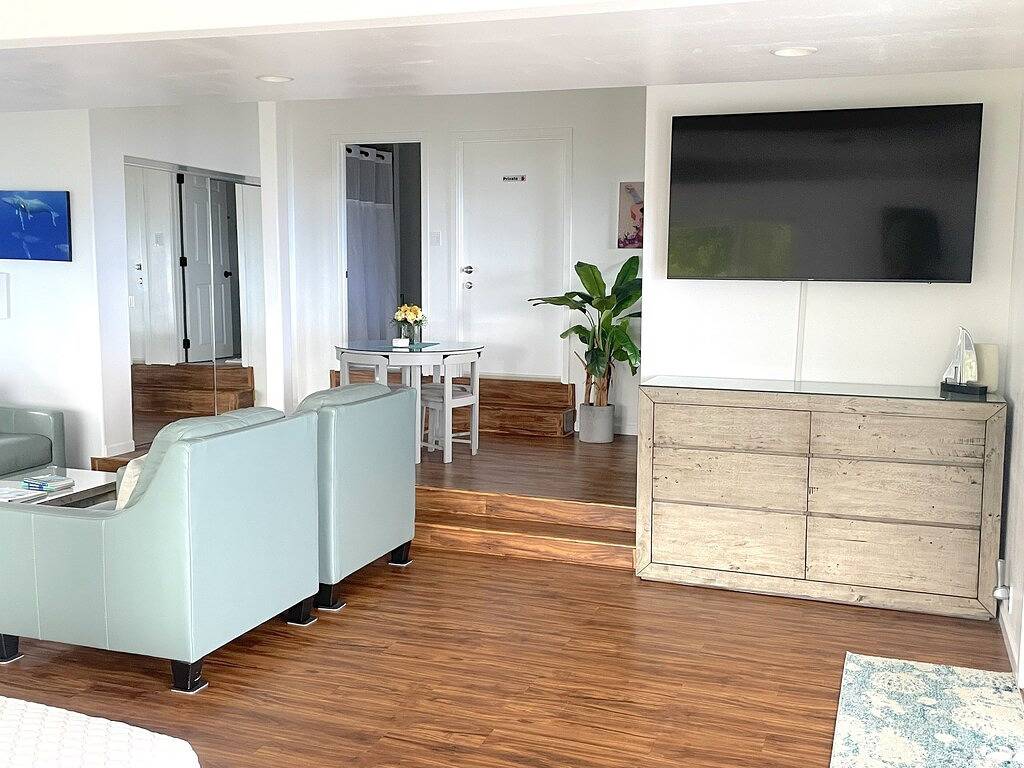 Ganze Wohnung, Schönes, neues, geräumiges Studio in der Nähe von Kailua Kona mit Panoramablick in Kailua-Kona, North Kona