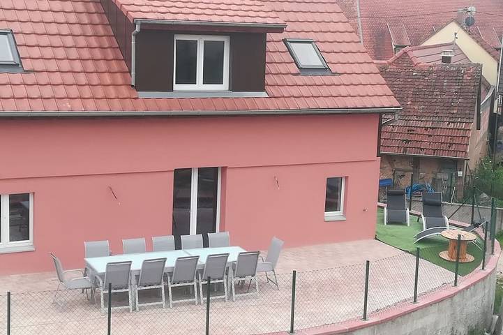 Maison de vacances pour 12 personnes, avec terrasse à Marlenheim