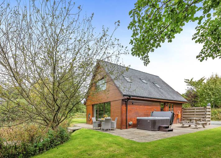 Chalet for 4 people, with Sauna in North-Wales