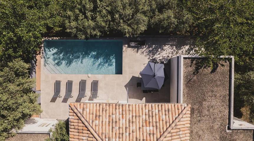 Location de vacances pour 10 personnes, avec jardin ainsi que vue et piscine à Poggio-d'Oletta - 2