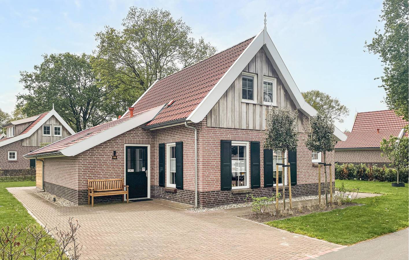 Ferienhaus für 6 Personen mit Terrasse in Twente