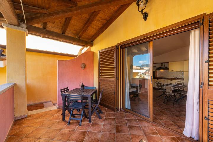 Hel lägenhet, Charming Rural Apartment "Trivano Panoramico Villasimius" with Wi-Fi & Balcony in Crabonaxa/Villasimius, Villasimius