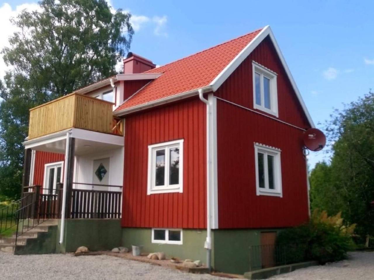 Hus för 5 Personer, med trädgård