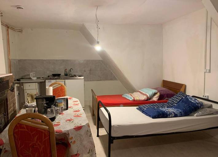 Ferienwohnung für 4 Personen, mit Balkon und Terrasse sowie Garten und Ausblick