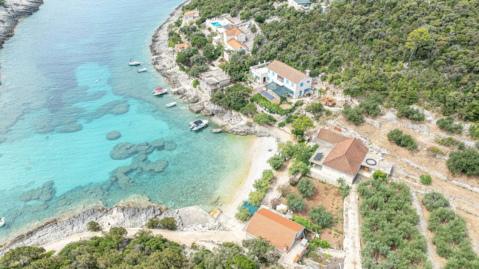 4-Zimmer-Haus am Strand Bucht Rasohatica, Korcula K-4386 in Žrnovo, Korcula