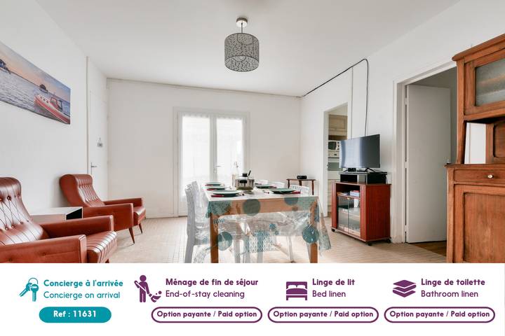 Location de vacances pour 6 personnes, avec jardin dans Cassy - 2