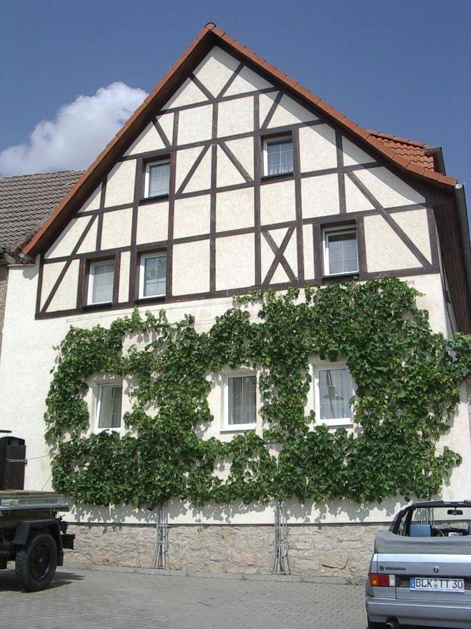 B&B für 4 Personen, mit Terrasse und Ausblick in Naumburg