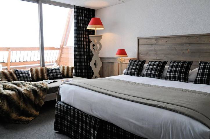 Hôtel pour 2 personnes, avec jacuzzi ainsi que terrasse et sauna dans Arc 1600 - 2