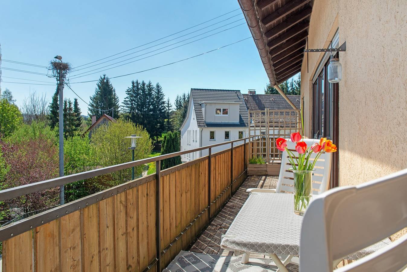 Ganze Wohnung, Ferienwohnung 'Säntis, 50qm' mit Balkon und Wi-Fi in Mühlingen, Landkreis Konstanz
