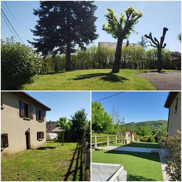Location de vacances pour 7 personnes, avec piscine ainsi que terrasse et jardin à Gagnac-sur-Cère - 2
