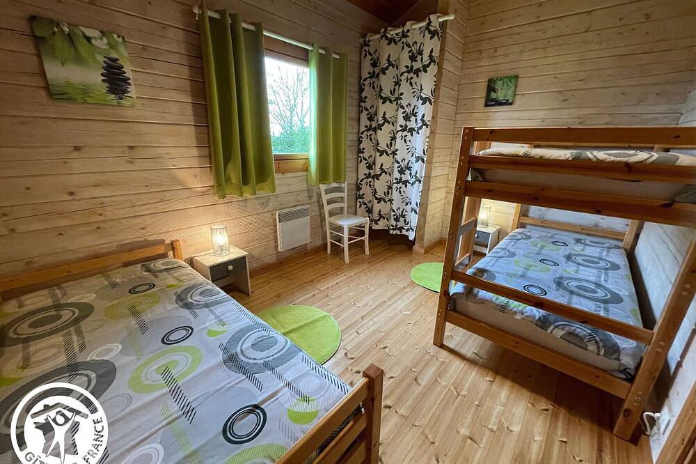 Charmante maison en bois pour 5 personnes avec terrasse et jardin in Réaumur (Vendée), Fontenay-le-Comte