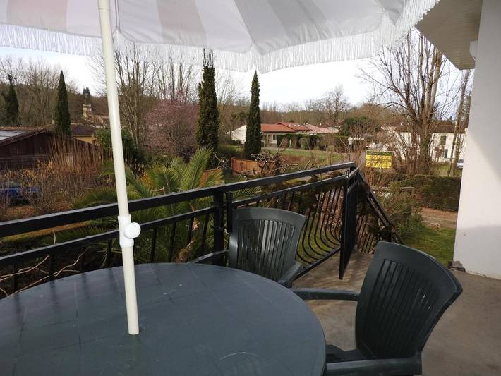 Appartement de vacances pour 2 personnes, avec balcon et jardin