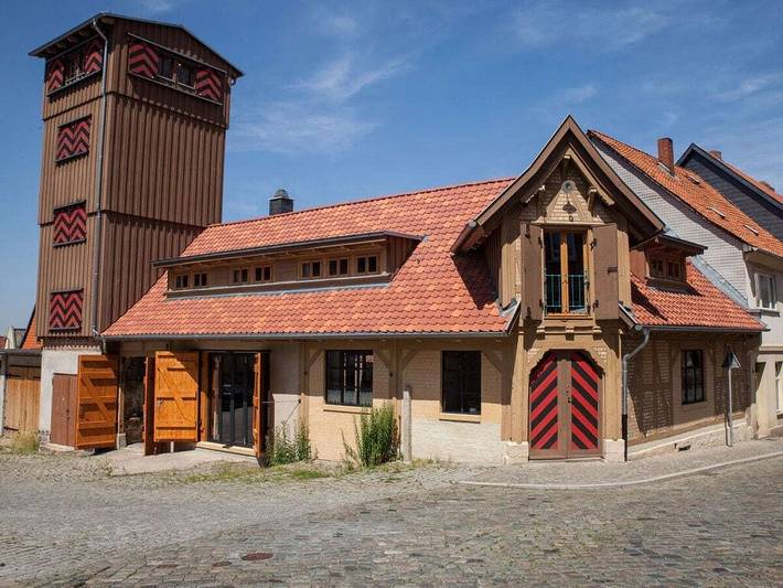 Ferienhaus für 12 Personen, mit Sauna und Terrasse in Blankenburg