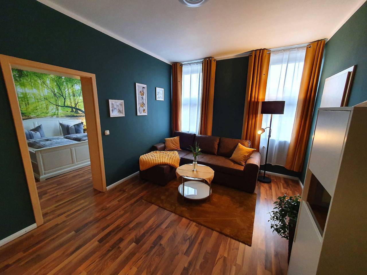 Gasthaus Burgstieg - Zimmer 4 in Stiege im Harz, Harzvorland