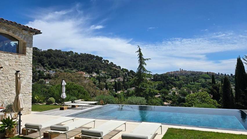 Appart’hôtel pour 3 personnes, avec vue ainsi que piscine et jardin