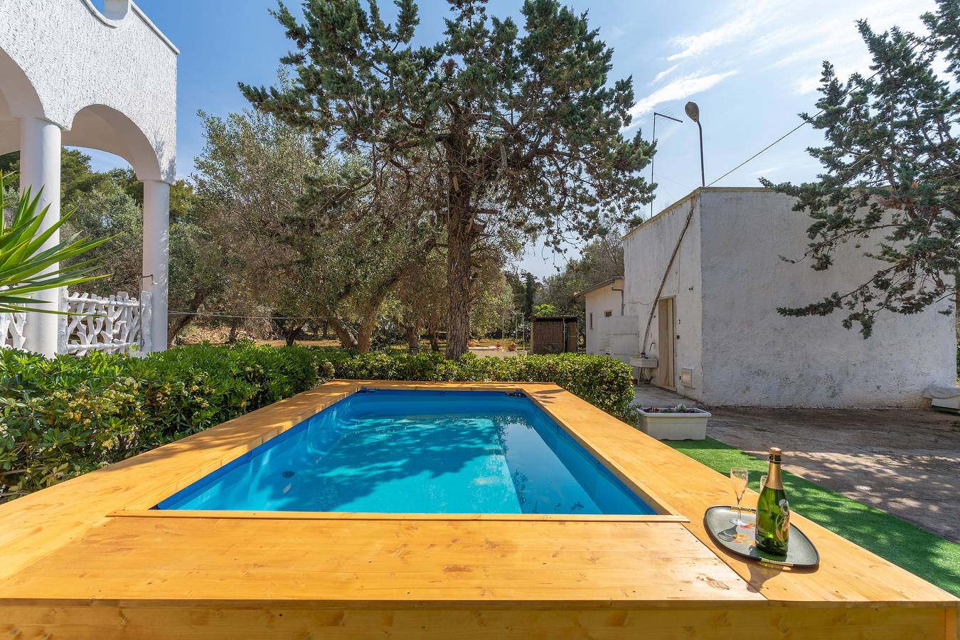 Ferienhaus für 9 Personen mit Pool in Porto Cesareo, Golf von Tarent