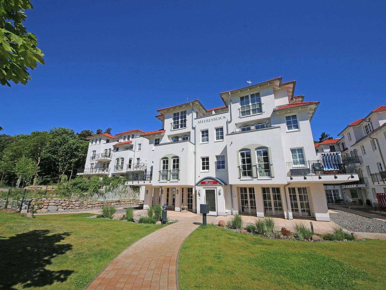 Ganze Ferienwohnung, F: Haus Meeresblick A 2.27 Kapitänskajüte mit Balkon - Haus Meeresblick A 2.27 Kapitänskajüte mit Balkon in Baabe, Rügen