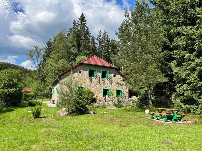 Ferienhaus für 8 Personen, mit Terrasse und Garten sowie Ausblick in Kienberg