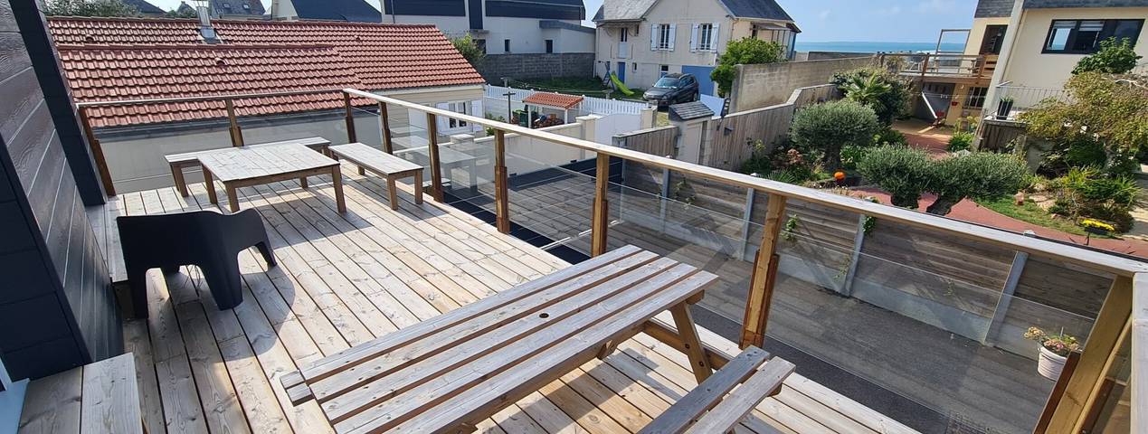 Location de vacances pour 8 personnes, avec balcon, animaux acceptés dans Plage Saint-Martin - 4