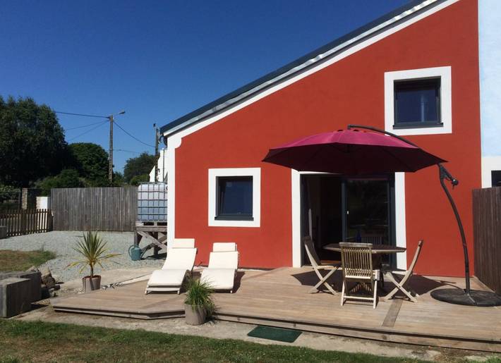 Gîte pour 4 personnes, avec jardin et terrasse, animaux acceptés