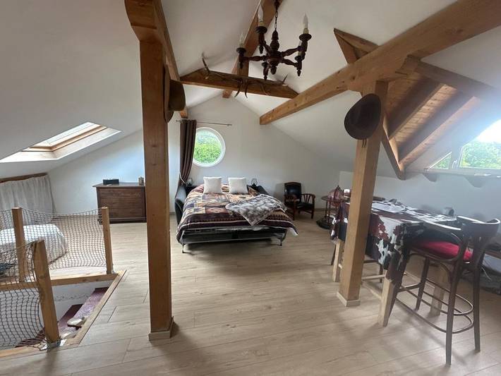 Appart’hôtel pour 2 personnes, avec Jardin et Vue