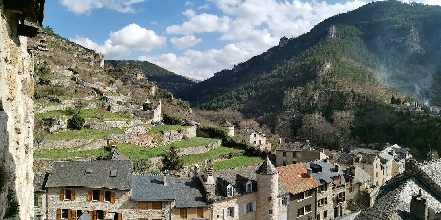 Gite 3, au cœur de la Cité Médiévale de Sainte-Enimie in Gorges du Tarn Causses, Parc national des Cévennes