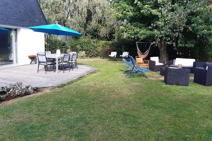 Maison de vacances pour 8 personnes, avec jardin à Fouesnant
