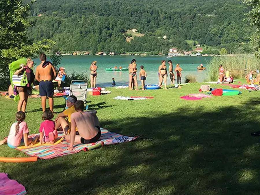 Camping Le Mont Grêle - Mobilhome 4 personnes - Trigano Evo 24 in Lépin-le-Lac, Région de Chambéry