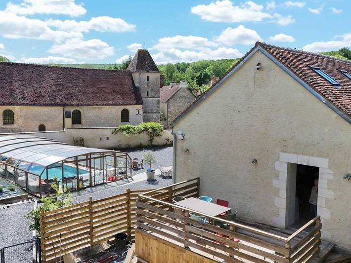 Maison de vacances pour 8 personnes, avec terrasse et jardin ainsi que piscine et jacuzzi
