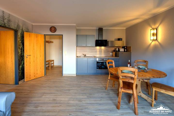 Ferienwohnung für 2 Personen, mit Balkon und Garten in Stiege im Harz - 2