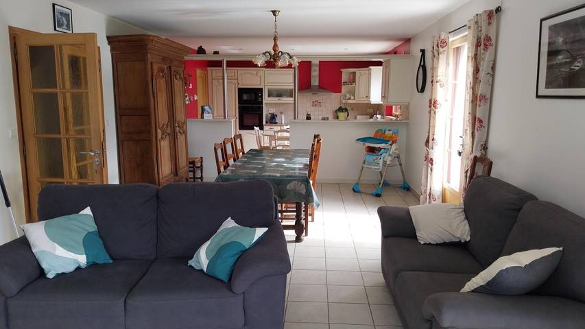 Gîte pour 8 personnes, avec terrasse et jardin, animaux acceptés à Sainte-Mère-Église - 4