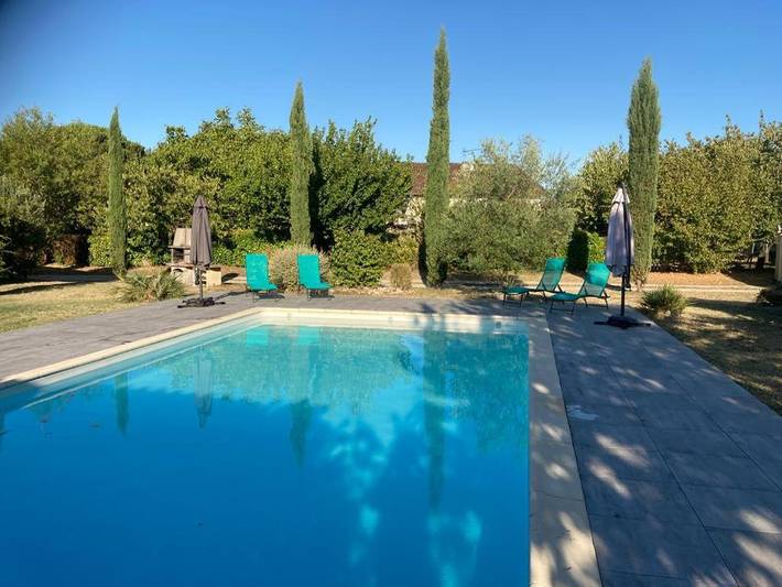 Location de vacances pour 10 personnes, avec jardin ainsi que jacuzzi et piscine, animaux acceptés à Montans - 4