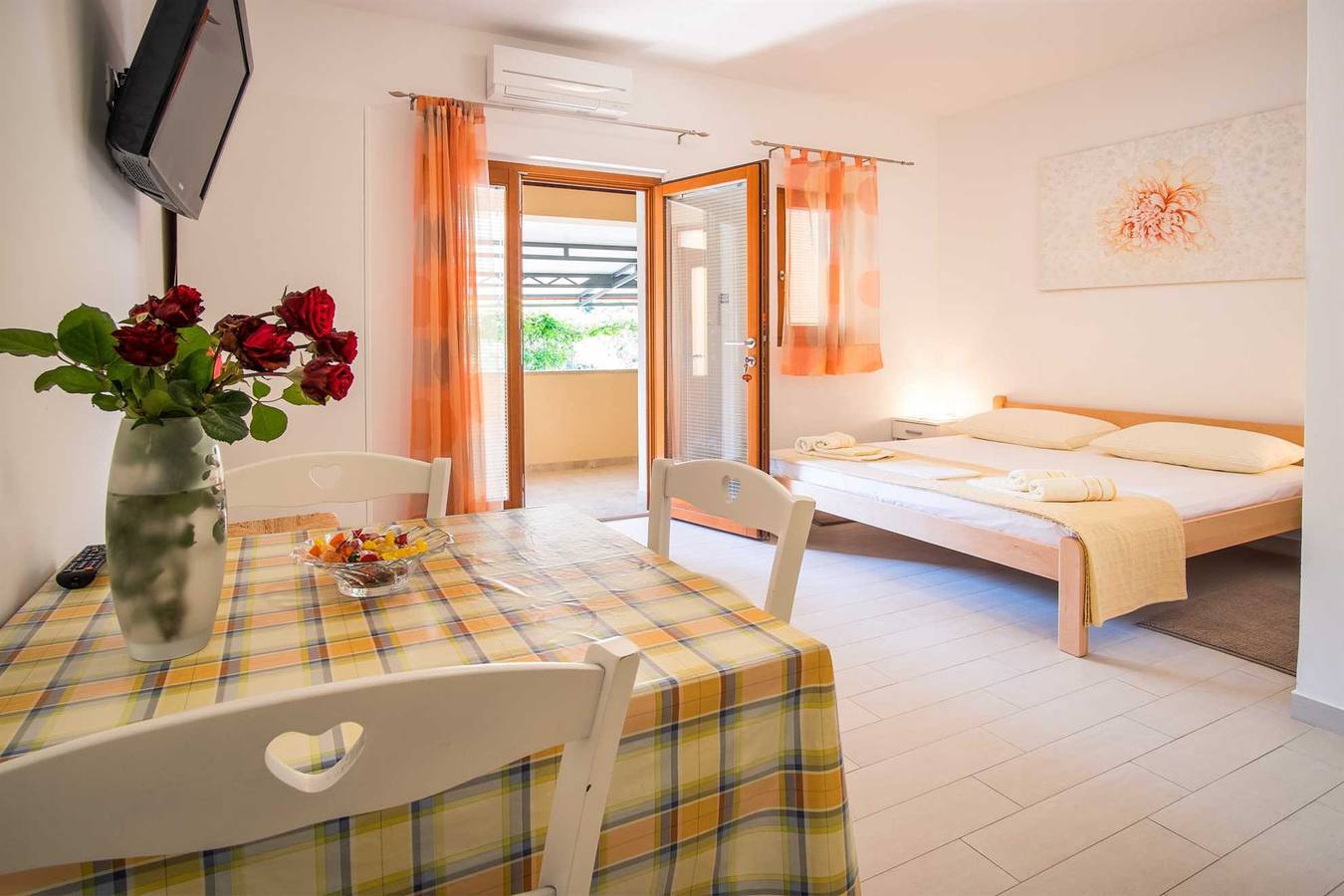 Studio entier, Studio apartment Iva with terrace in Ville de Krk, Krk