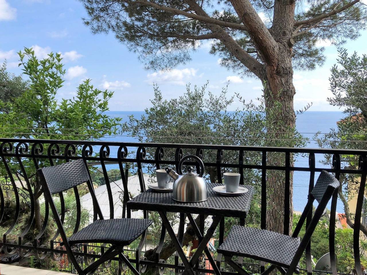 Ganze Wohnung, Wohnung in Pieve Ligure mit Terrasse in Pieve Ligure, Ligurische Küste