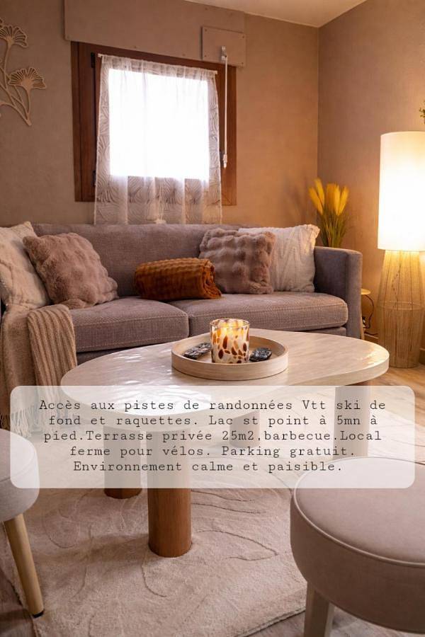 Gîte pour 4 personnes, avec vue et terrasse, animaux acceptés à Malbuisson - 2