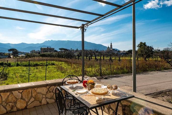 Maison d’hôte pour 4 personnes, avec terrasse et vue, animaux acceptés à Pompei - 4