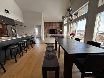 Gîte pour 8 personnes, avec vue et terrasse à Beaupré