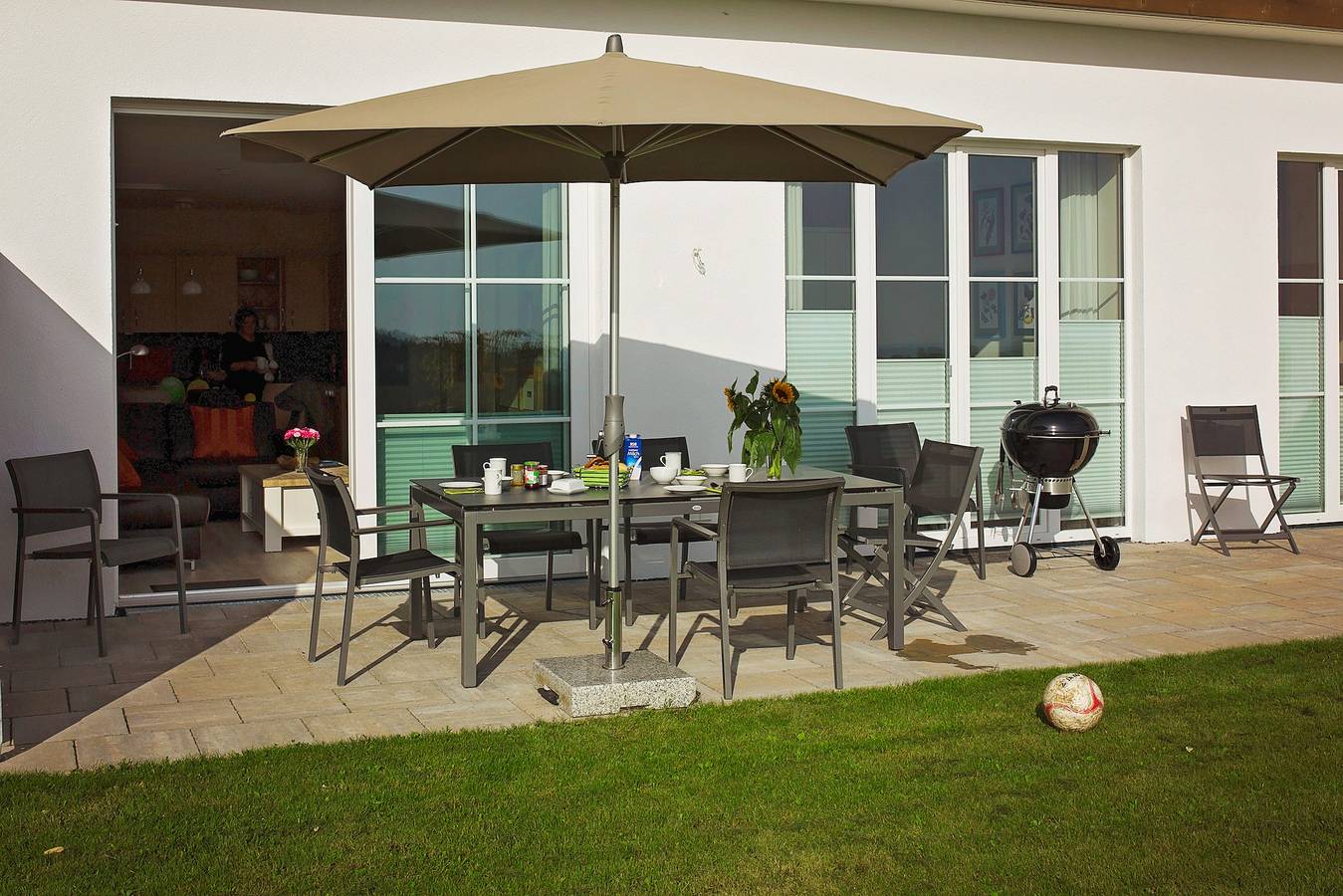 Ganze Ferienwohnung, Terrasse im Ammergau in Bad Kohlgrub, Bayerische Alpen