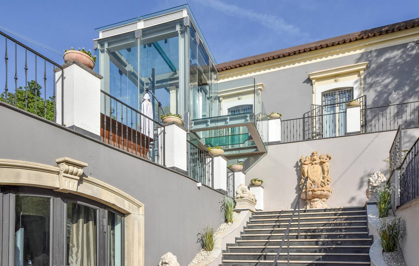 Apartment mit Bergblick, WLAN und Parkplatz in der Nähe von Borgo-Sanzio in Catania, Catania Provinz