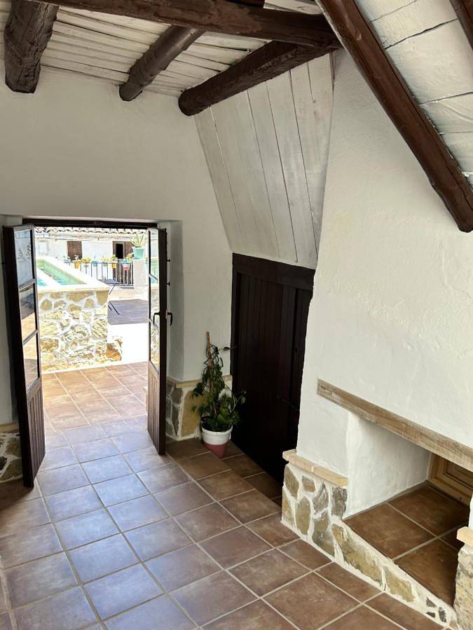 Casa rural para 11 personas, con vistas y jardín además de piscina y piscina para niños, Familias con niños en Jabugo - 4