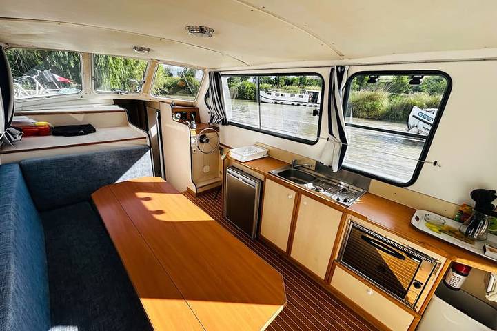 Péniche pour 8 personnes - 1