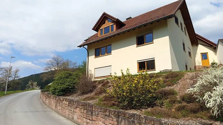 Ferienwohnung für 4 Personen, mit Garten in Weilbach